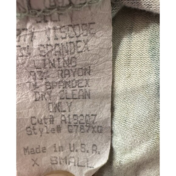 Sky Brand VTG Y2K Maxi Halter Dress Colorful Chevron   Boho Festival Hippie XS - Picture 6 of 7